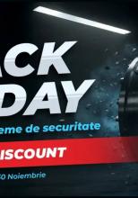 Black Friday acum la Spy Shop! Camere de supraveghere, yale smart, echipament pentru automatizarea porților cu discount generos