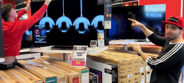 Am fost să iau televizor de ziua mea şi am găsit un TV OLED LG C5 redus cu 3000 de lei - Black Friday la Altex Nord, la standurile LG