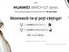 HUAWEI va lansa curând noua serie de ceasuri WATCH GT și a pregătit un concurs cu smartwatch-uri, căști wireless și vouchere cadou