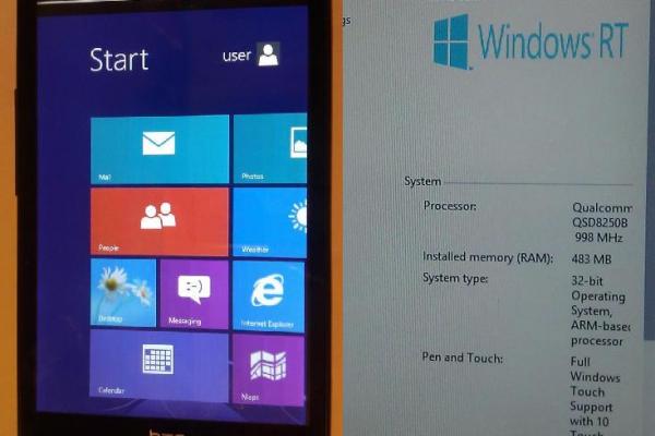 Salvarea lui Windows RT ar putea veni de la phableturi, se pare