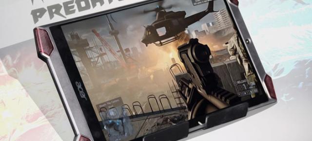 Acer porneşte producţia în masă pentru tableta de gaming Predator 8