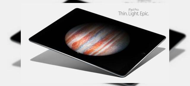 Apple anunță cel mai mare iPad din portofoliul său, modelul iPad Pro; vine cu panou Retina de 12.9 inch, stylus dedicat și cu noul procesor Apple A9X (Video)