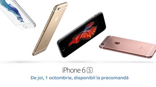 <b>iPhone 6s şi iPhone 6s Plus disponibile la precomandă la eMAG.ro de pe 1 octombrie 2015; Lansarea fizică are loc pe 9 octombrie la Apple Shop!</b>eMAG.ro a anunţat astăzi faptul că noile flagshipuri Apple vor fi disponibile la precomandă &icirc;ncep&acirc;nd cu data de 1 octombrie 2015. Precomenzile debutează deci joi şi iPhone 6s şi 6s Plus vor putea fi testate de clienţi &icirc;n Apple...