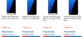 Samsung Galaxy S7 şi Galaxy S7 Edge disponibile la precomanda la eMAG.ro; Iată preţurile!