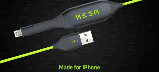MEEM este un cablu USB care face backup automat pentru date în vreme ce încarcă telefonul; Îl găsiţi pe Kickstarter