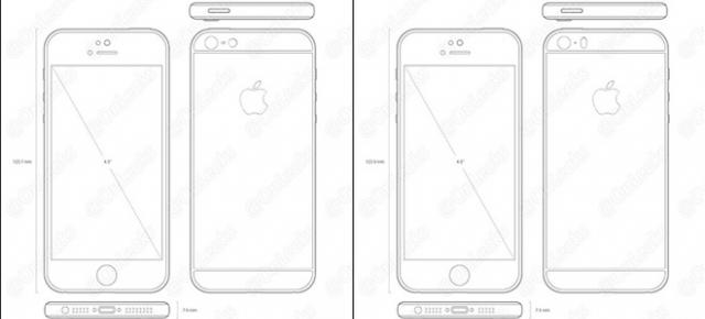 O presupusă schiţă a lui iPhone 5se pare a indica o asemănare clară cu iPhone 6