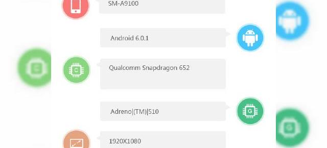 Specificațiile lui Samsung Galaxy A9 Pro sunt confirmate și de către benchmark-ul AnTuTu; vom primi un chip Snapdragon 652