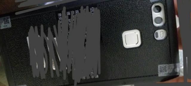 Huawei P9 în varianta prototip ne prezintă camera foto duală, dar și scanner-ul de amprente amplasat pe spate