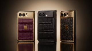 Nici nu s-a anunţat iPhone Fold şi deja are versiune cu aur, diamante Caviar; Sare de 10.000 de dolari!