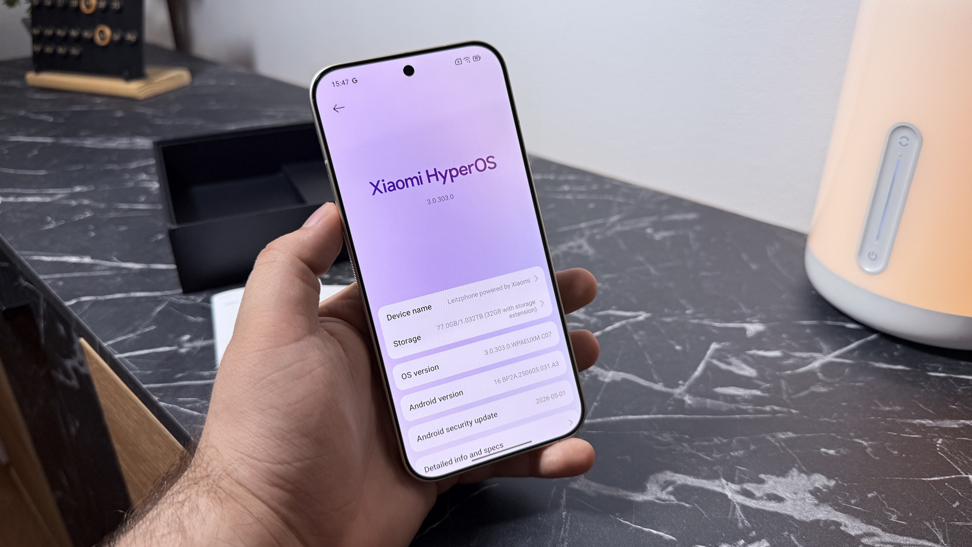 Xiaomi Leica Leitzphone - Luminozitate display (galerie)
