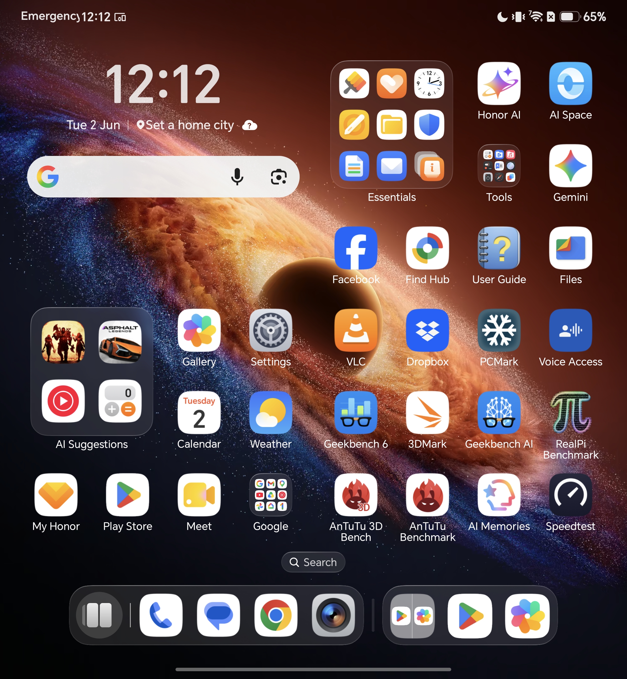 Honor Magic V6 - Screenshots (galerie)