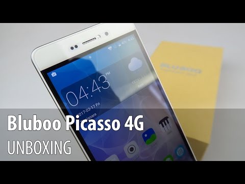 Bluboo Picasso 4G Video Unboxing în Limba Română