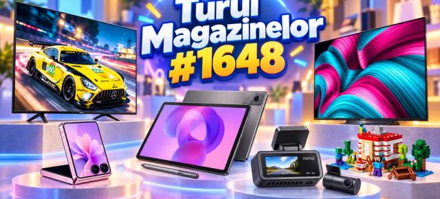 Turul Magazinelor #1648: eMAG a greșit prețul la TV LG OLED, Galaxy Z Flip8 s-a ieftinit iar, tableta sub 1200 lei