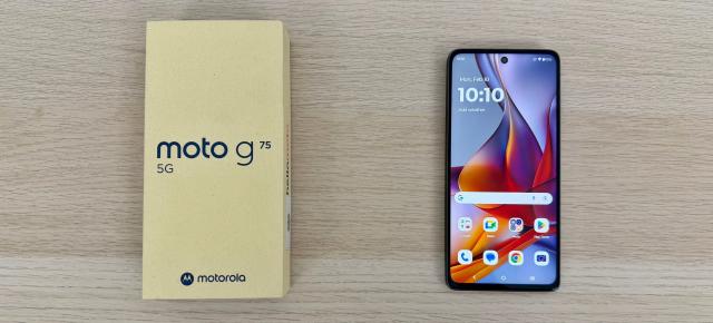 Motorola moto G75 5G: Conectivitate 5G, Wi-Fi 6e, nimic de obiectat