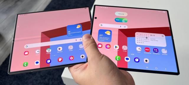 Samsung Galaxy Z Fold7: Display-uri mai mari, mai luminoase, cu o cută și mai bine ascunsă pe ecranul pliabil