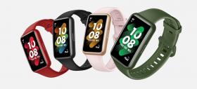 Huawei Band 7 a sosit: brăţară de fitness cu senzor SpO2, NFC, autonomie de 14 zile