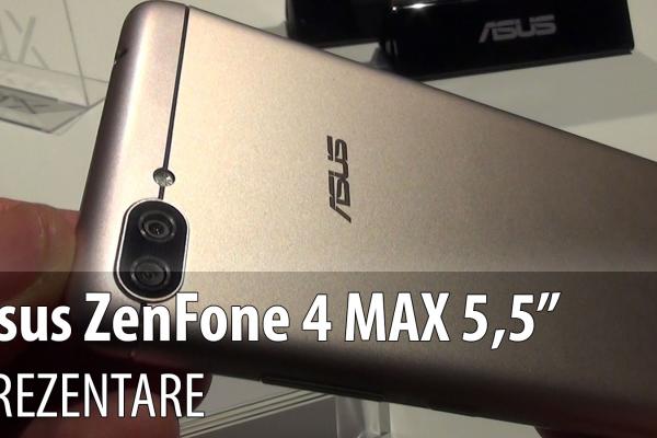 ASUS ZenFone 4 Max (ZC554KL) hands-on: primele impresii despre un posibil mascul alfa în zona battery phone