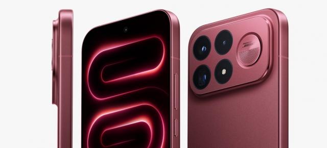 Redmi K100 Pro Max vine pe o nuanță vișinie foarte arătoasă în cele mai recente teasere; Când se lansează?