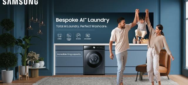 Samsung vrea să lase mașina de spălat să gândească în locul tău; Bespoke AI reglează singur apa, detergentul și energia