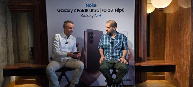 Românii cumpără mai multe Fold-uri și S26-uri; care e secretul noului Fold8: Interviu cu Tiberiu Dobre, VP Samsung România și Bulgaria