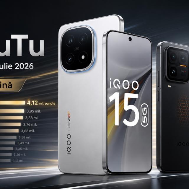 iQOO domină topul AnTuTu al telefoanelor flagship în iulie 2026
