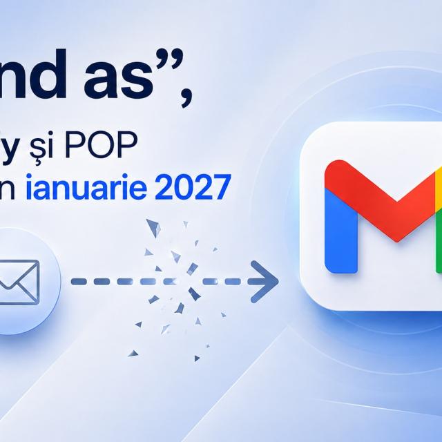 Google elimină funcțiile „Send as”, Gmailify și POP în ianuarie 2027