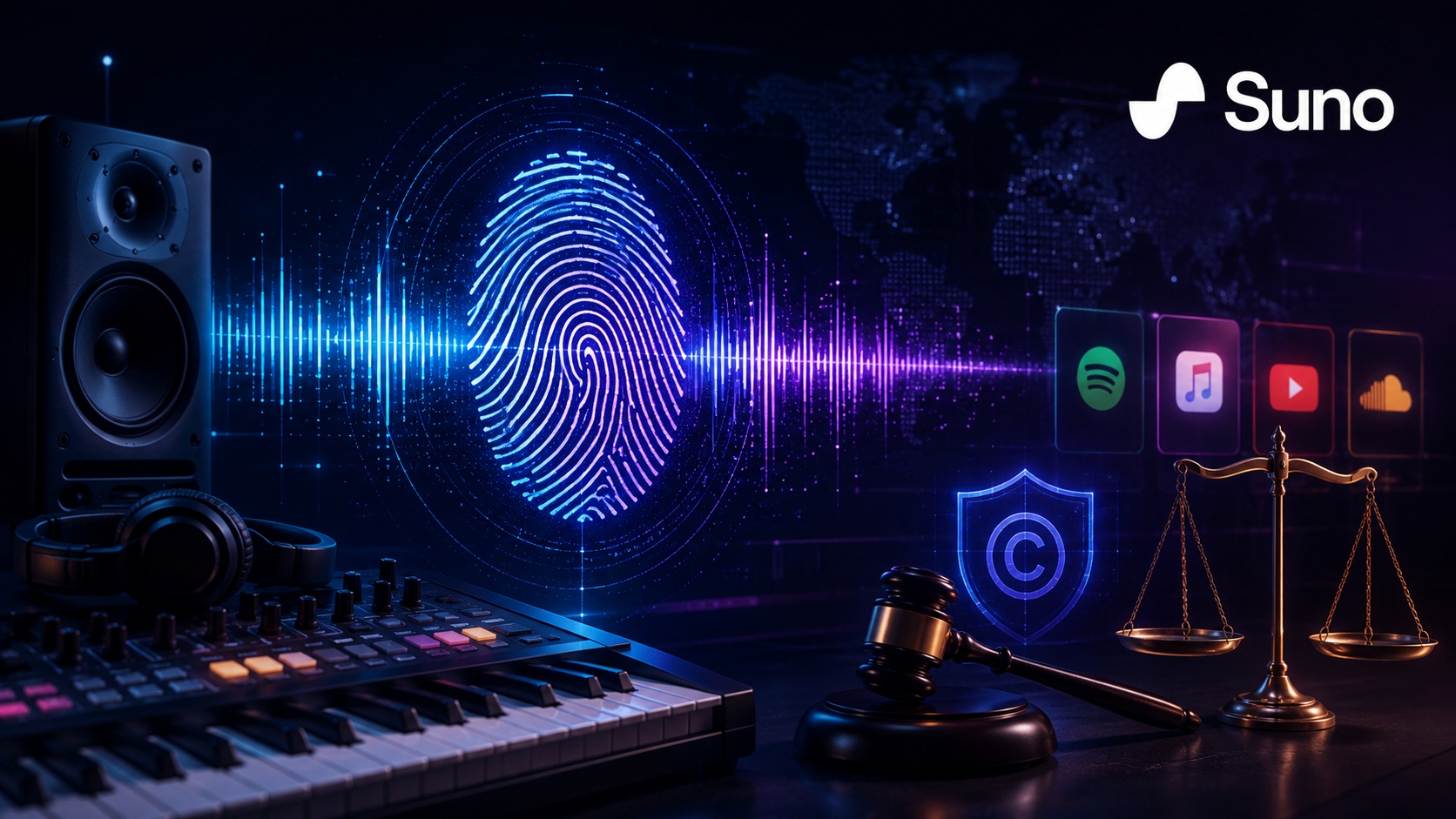 Suno pune „număr de șasiu” pe muzica AI: watermark-ul ajută la fraudă, dar copyright-ul rămâne problema grea
