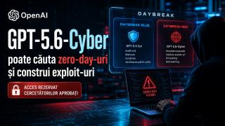 GPT-5.6-Cyber poate căuta zero-day-uri și construi exploit-uri; accesul este rezervat cercetătorilor aprobați