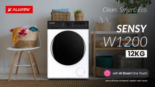 Allview Sensy W1200 spală 12 kg dintr-un foc; Este cea mai încăpătoare mașină din gamă