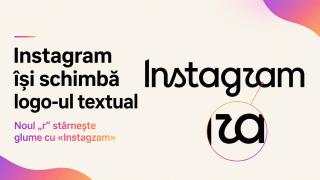 Instagram își schimbă logo-ul textual după un deceniu; Litera „r” îi face pe unii să citească „Instagzam”