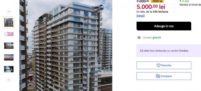 Apartament la 5.000 de lei pe Altex? Îl poți pune direct în coș, dar...