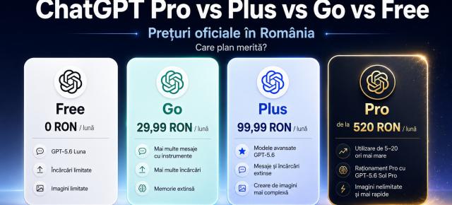 ChatGPT se pregătește de reclame în România pe Free și Go - mutarea nu vine chiar din senin