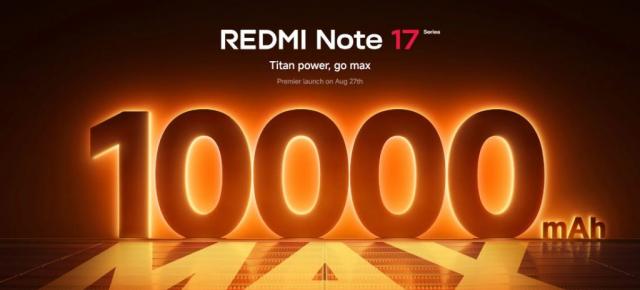 REDMI Note 17 Pro Max vine în aceeași zi cu trailerul GTA 6, pe 27 august; Are baterie de 10000 mAh