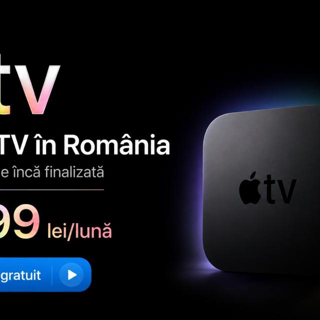 Apple TV ajunge oficial în România: abonament la 39,99 lei lunar, 7 zile de probă