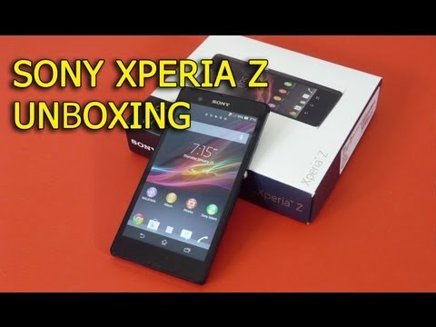 Sony Xperia Z unboxing - Mobilissimo.ro
