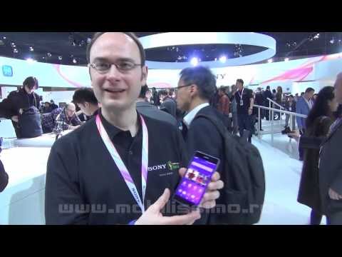 Sony Xperia Z2 Hands-On Video Preview MWC 2014 - Mobilissimo.ro