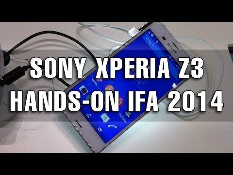 Sony Xperia Z3 Hands-On în Limba Română (IFA Berlin 2014) - Mobilissimo.ro
