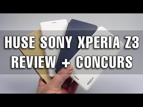 Huse Sony Xperia Z3 Review + Concurs (Mobiledirect.ro): Huse Rock şi Nillkin
