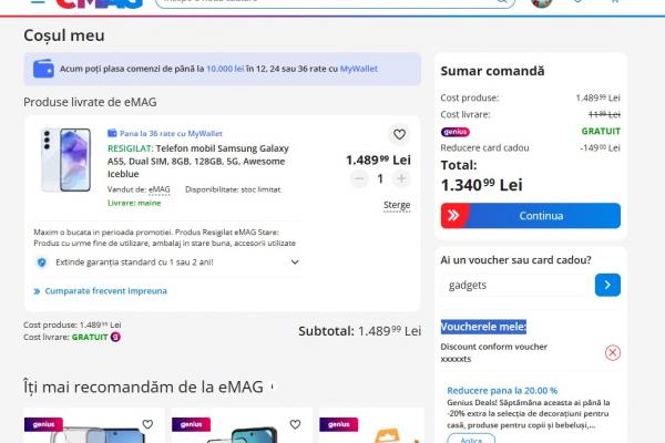 Samsung Galaxy A55 - Resigilat