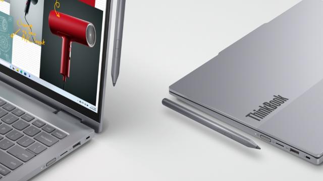 <b>MWC 2025: Lenovo ThinkBook 2-in-1 (Gen 5) păstrează rețeta de succes a predecesorilor, dar aduce hardware actualizat</b>Lenovo a prezentat multe produse în cadrul MWC 2025. Pe lângă concepte spectaculoase, au sosit și variante ce vor debuta la nivel comercial curând.  Pe listă se află și ThinkBook 14 2-in-1 (Gen 5), un model ce păstrează rețeta de succes a predecesorilor