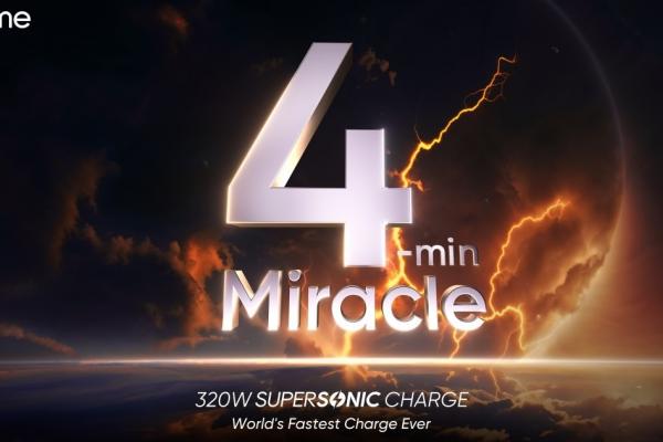 realme dezvăluie încărcarea la 320W SuperSonic Charge: alimentare a bateriei în sub 5 minute + baterie pliată