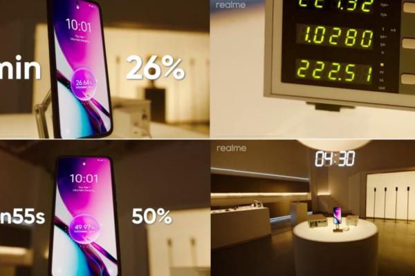 Tehnologie încărcare 320W - realme