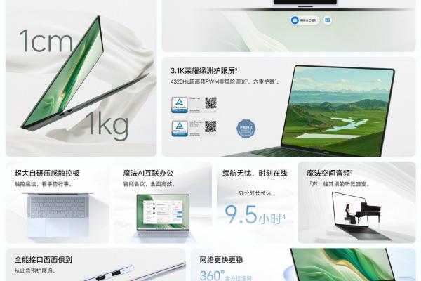 Honor MagicPad 2, Honor MagicBook Art 14