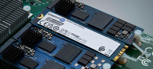 Kingston Digital introduce NVMe DC2000B: Un SSD de boot fiabil pentru centrele de date