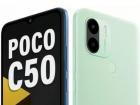 POCO C50 debutează drept un smartphone de buget, cu ecran mare și baterie de 5000 mAh