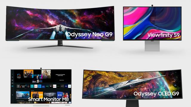 <b>CES 2023: Samsung vine în Las Vegas cu primul monitor de gaming dual 4K Odyssey Neo G9; Debutează și Smart Monitor M8, Viewfinity S9 și Odyssey OLED G9</b>Pe lângă ineditul cuptor care îți permite să faci livestream pe care Samsung l-a adus la CES 2023, mai avem și alte produse la fel de interesantă, în speță monitoare. În Las Vegas gigantul sud-coreean va avea la stand expuse 4 noi monitoare