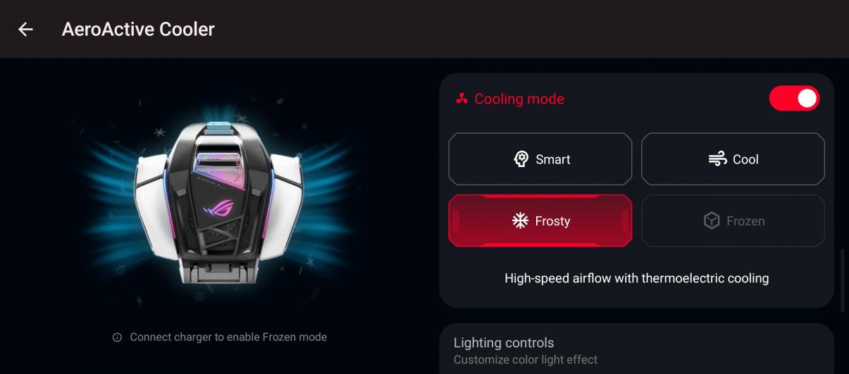 Screenshots interfață grafică ASUS ROG Phone 6 Pro: Screenshot_20220707-165533_Armoury_Crate.jpg