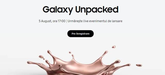 Iată cum puteți urmări live evenimentul Galaxy Unpacked 2020 și ce noutăți va prezenta Samsung azi de la ora 17:00 (ora României)