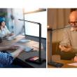 E LUNI e AMAZON: Lampă de birou LED, cu încărcător wireless integrat, control tactil și ajustare facilă