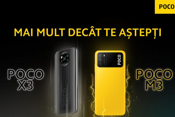 Weekend cu reduceri POCO! În perioda 6-8 februarie POCO X3 NFC și POCO M3 primesc discount de 10%